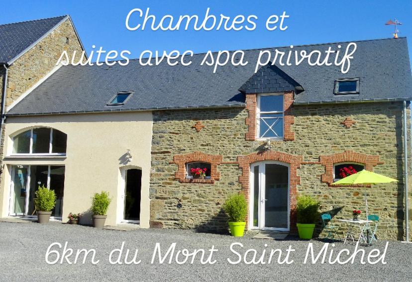 Le Relais De La Hardiesse 6Km Mont St Michel - Chambres Doubles - Suite Spa Privatif Courtils 외부 사진